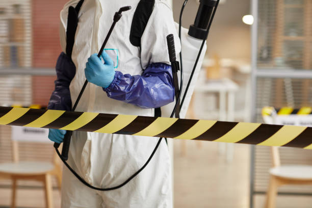 Professional Infectious Disease Decontamination technician working in Sheridan, IL